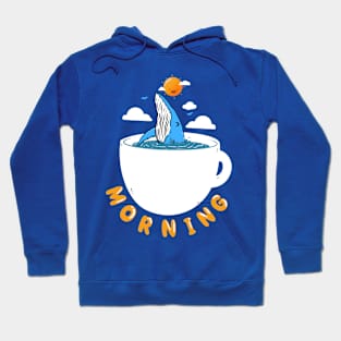 Morning Whale Hoodie